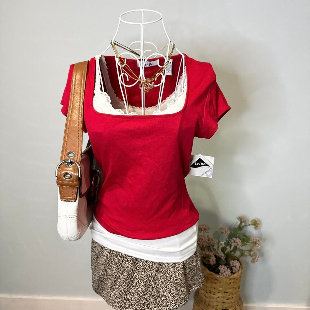 Nwt cute vintage y2k red